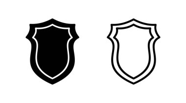 Rozet simgesi vektörü. Rozet etiketi simgesi. Damga Simgesi Vektörü