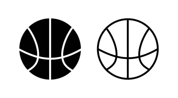 Basket Ikon Vektor Basket Logo Vektor Ikon — Stock vektor