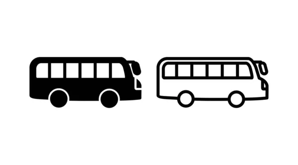 Bus Icon Vector Bus Vector Icon — Stock Vector