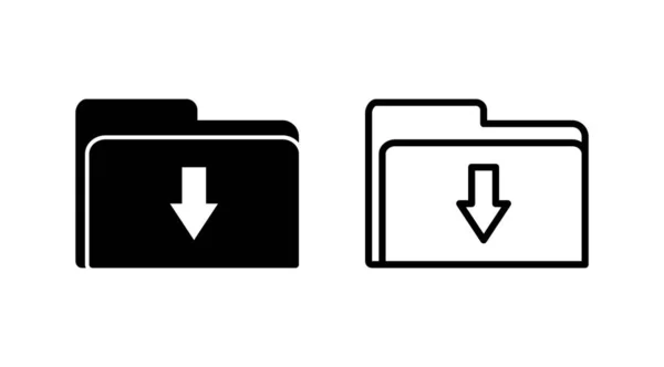 Archiv Icon Vektor Archivspeichersymbol Vektor Ordner Symbol — Stockvektor