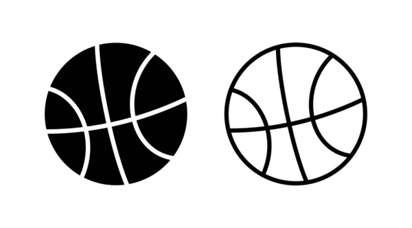 Vecteur Icônes Basket Logo Basket Icône Vectorielle — Image vectorielle