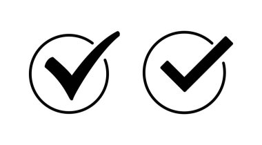 Onaylanmış simge vektörü. Onaylanmış veya Onaylanmış Madalya Simgesi