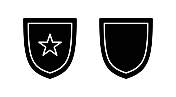 Vektor Ikony Odznaku Ikona Štítku Odznaku Vektor Ikony Razítka — Stockový vektor