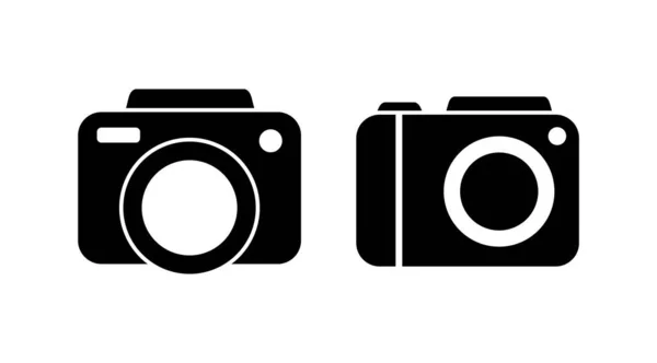 Икона Камеры Модном Плоском Стиле Изолирована Дизайн Сайта Символом Камеры — стоковый вектор