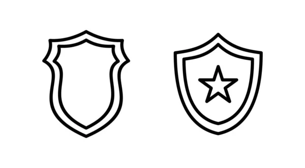 Vettore Icona Badge Icona Etichetta Badge Vettore Icone Francobolli — Vettoriale Stock