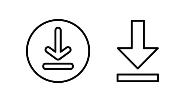 Symbolvektor Herunterladen Vektor Symbol Herunterladen — Stockvektor