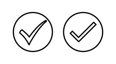 Onaylanmış simge vektörü. Onaylanmış veya Onaylanmış Madalya Simgesi