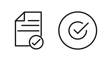 Onaylanmış simge vektörü. Onaylanmış veya Onaylanmış Madalya Simgesi