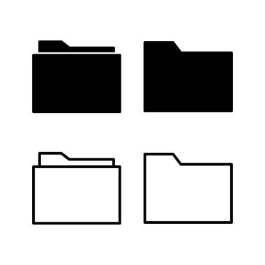 Dizin simgesi vektörü. belge dizin simgesi