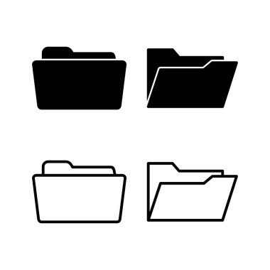 Dizin simgesi vektörü. belge dizin simgesi