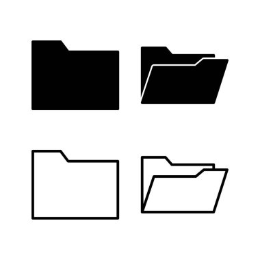 Dizin simgesi vektörü. belge dizin simgesi