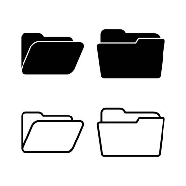 Dizin simgesi vektörü. belge dizin simgesi