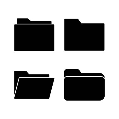 Dizin simgesi vektörü. belge dizin simgesi