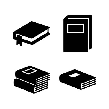 Kitap ikonu vektörü. Kitap vektör simgesini aç.