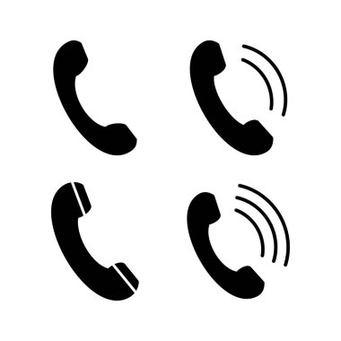 Simge vektörünü ara. telefon simgesi vektörü