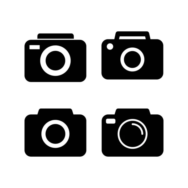 Εικονίδιο Κάμερας Μοντέρνο Επίπεδο Στυλ Απομονωμένο Σχεδιασμός Ιστοσελίδας Συμβόλων Κάμερας — Διανυσματικό Αρχείο