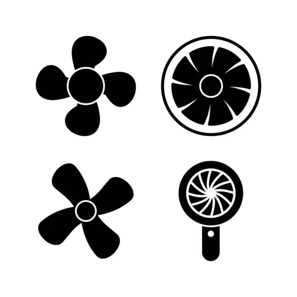 Fan Icon Vector Blower Icon Propeller Ceiling — Stock Vector