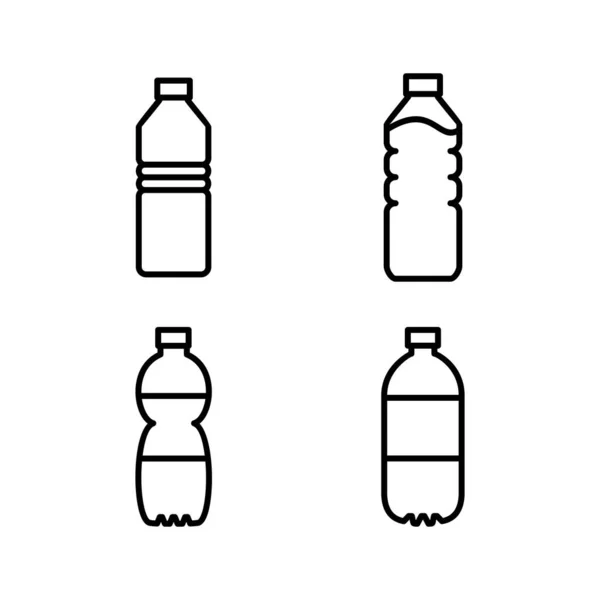 stock vector bottle icon vector. bottle icon in trendy flat design