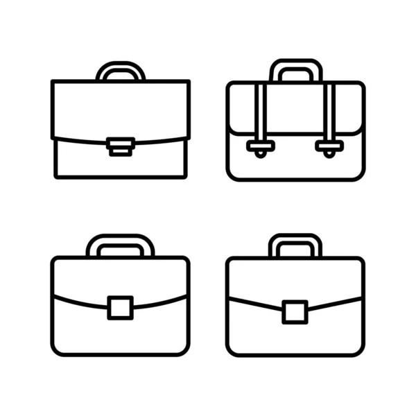 公文包图标向量 组合向量图标 行李箱图标 — 图库矢量图片