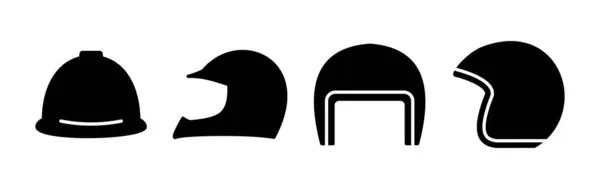 Helm Symbol Vektor Schutzhelm Ikone — Stockvektor