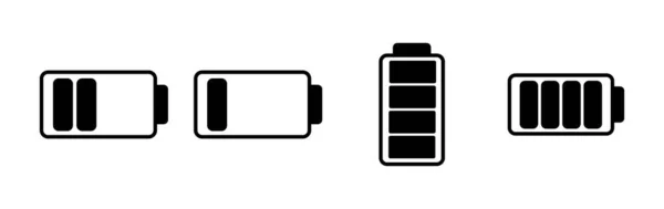 stock vector Battery icon vector. Battery charge indicator icon.