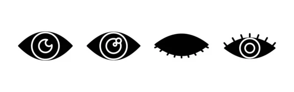 Піктограма Очей Подивіться Значок Зору Піктограма Вектора Очей — стоковий вектор