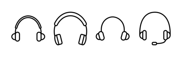 耳机图标向量 耳机图标 — 图库矢量图片