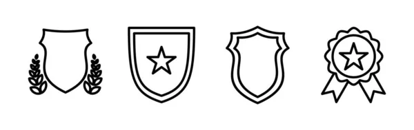 Badge Icon Vector Badge Label Icon Stamp Icon Vector — Stock Vector