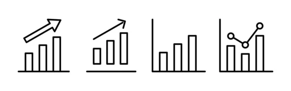 成长图Icon向量 图表图标 图表图标 — 图库矢量图片