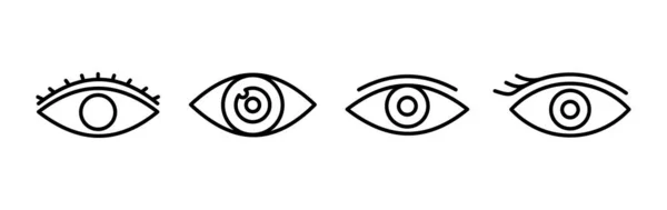 Eye Icon Look Vision Icon Eye Vector Icon — Stock Vector