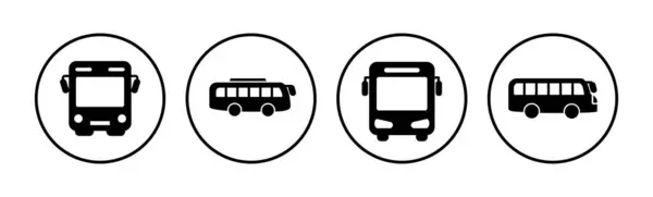 Bus Icon Vector Bus Vector Icon — Stock Vector