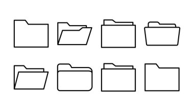 Dizin simgesi vektörü. belge dizin simgesi