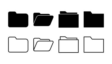 Dizin simgesi vektörü. belge dizin simgesi