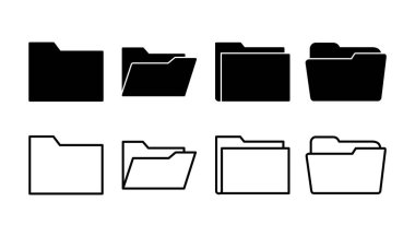 Dizin simgesi vektörü. belge dizin simgesi