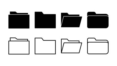 Dizin simgesi vektörü. belge dizin simgesi