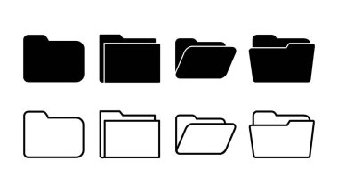 Dizin simgesi vektörü. belge dizin simgesi