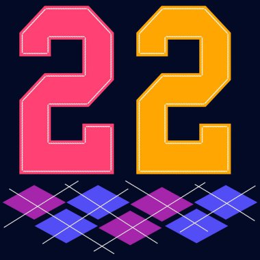 College slogan vintage print with numbers and grungy texture for graphic t-shirt or sweatshirt - Vector