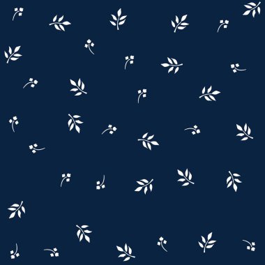 Basit çiçeksiz desenler dizisi. Mavi papatya çiçeği koleksiyonu. Çizim planı. Modern ve modern botanik kolajı.