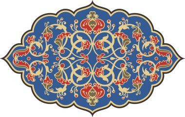 Vektör çiçekli Pers etnik süsleme serisi. Doğu ve Doğu tarzında dekoratif motifler. Geçmişe dönük düğün geçmişleri, sayfa dekorasyonları, İspanyol kumaşı, kumaş, halı ve atkı desenleri.