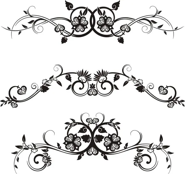 Geleneksel Japon çiçek süsleri ve doğulu dekoratif tasarımlar. Son derece temiz vektör çizgileri, vinil ve lazer hazır..