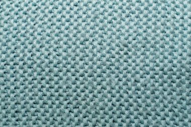 Yün ipliklerden elde örülmüş desenli kumaş deseni.