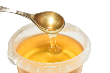 Bal kalın bir derede akar kaşıktan kovaya.