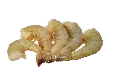 Pişirmeye hazır karidesler PNG arka planında bir yığın içinde yatıyor.