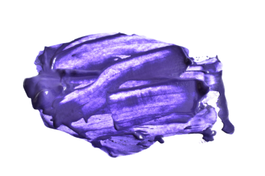 PNG arka planında parlak bir mor boya lekesi.