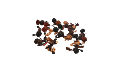 Vitamin içeceği yapmak için kurutulmuş meyve parçaları karışımı..