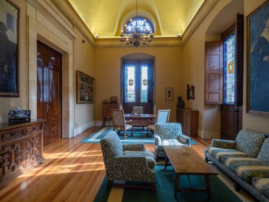 Gernika, İspanya, 18 / 3 / 2017.. Gernika Toplantı Salonu