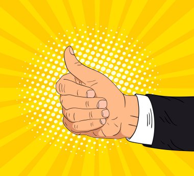 Pop sanat tasarımında en iyi seçim pankartı. Vektör illüstrasyonuName