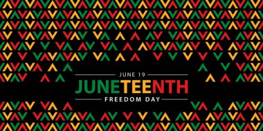 HAZİRAN KUŞAĞI. Özgürlük Günü 'nün, Özgürlük Günü' nün anısına. Amerika 'da tatil