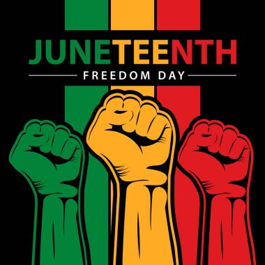 Juneteenth Vintage Design Illustration - Juneteenth design background illustration - Juneteenth t shirt design