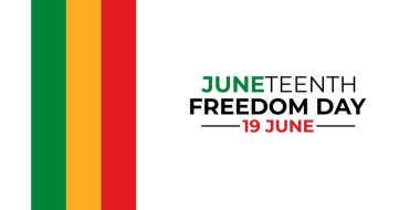 Haziranın Özgürlük Günü Kutlaması. Afrikalı Amerikalılar havaya yumruk salladı. Siyah hayatlar önemlidir. Haziran ve Afrika Kurtuluş Günü
